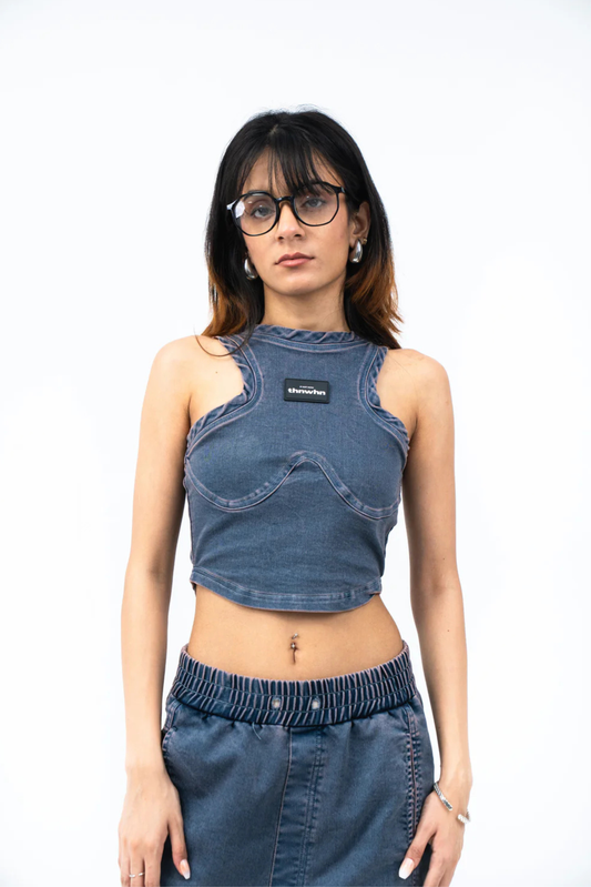 bubblegum crop top