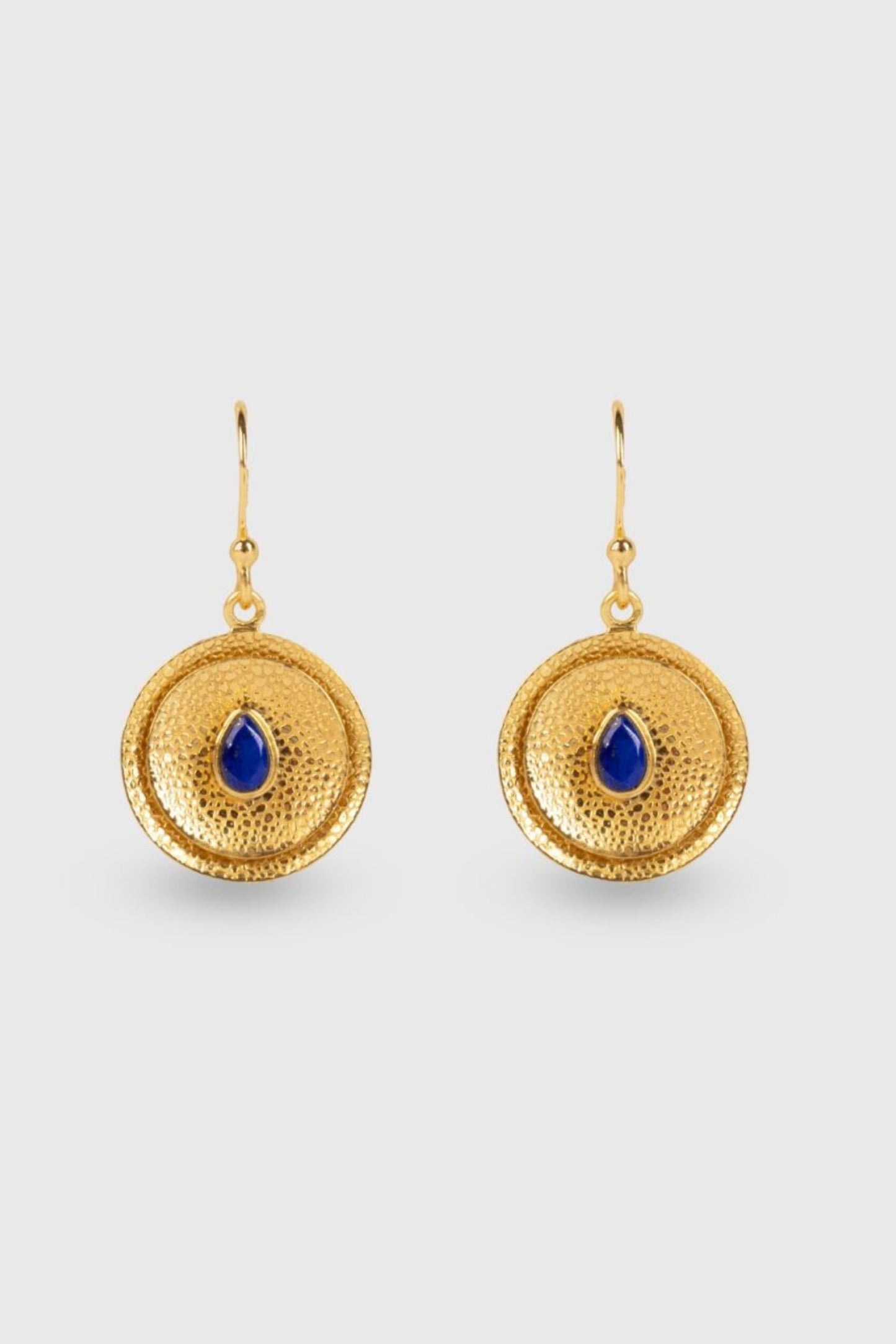 Cirkel Earrings - Lapis Lazuli