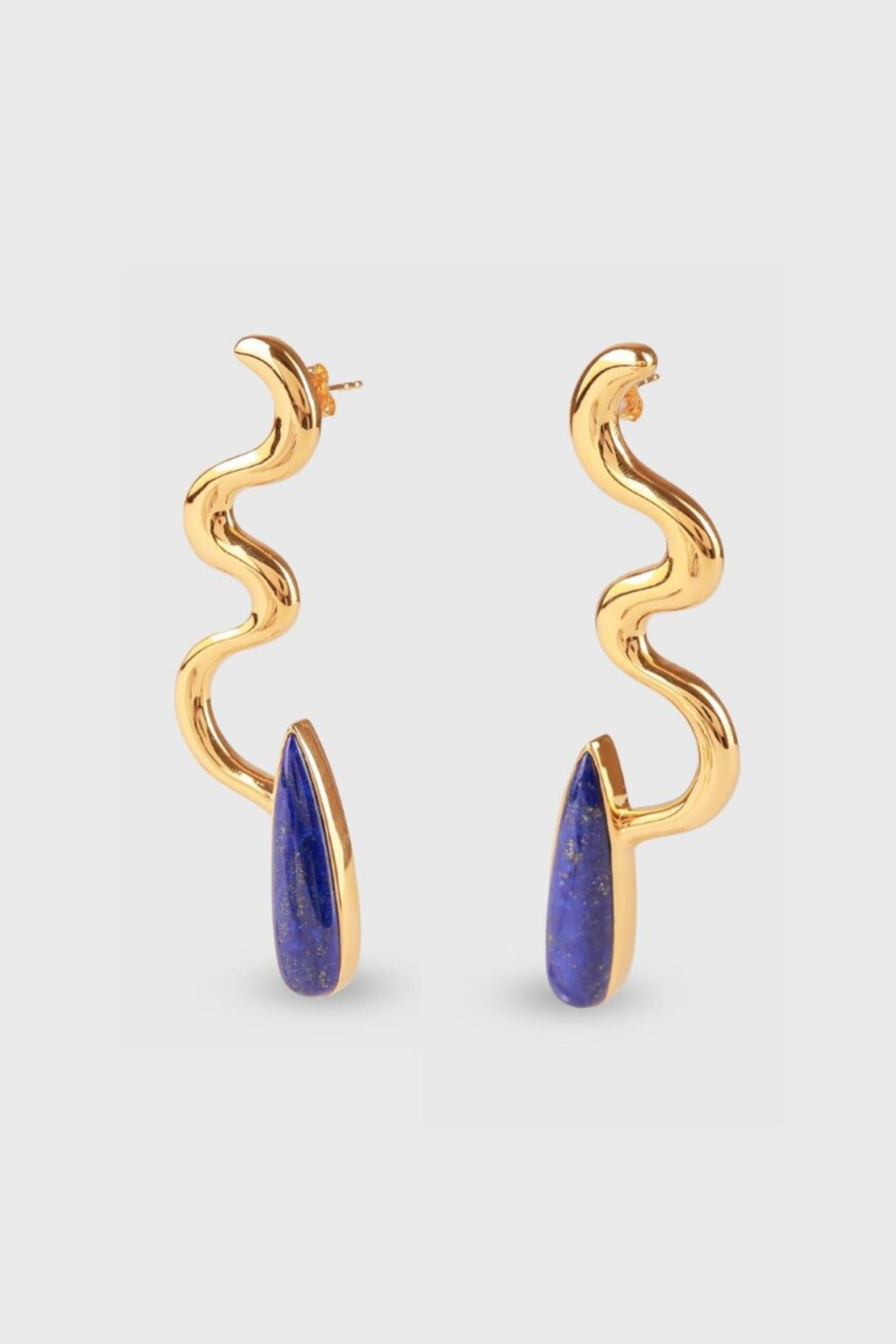 Lazuli Earrings - Lapis Lazuli