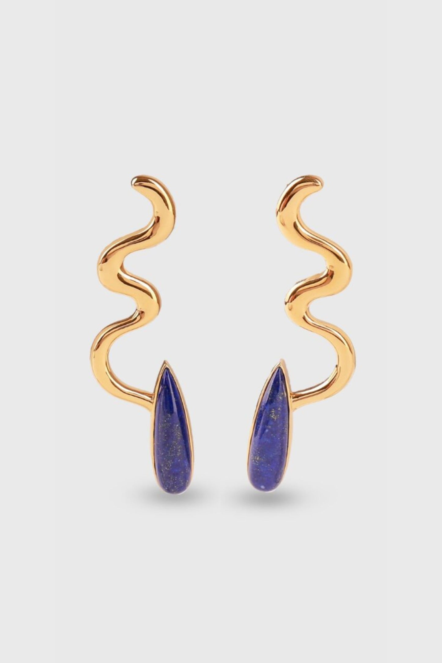 Lazuli Earrings - Lapis Lazuli