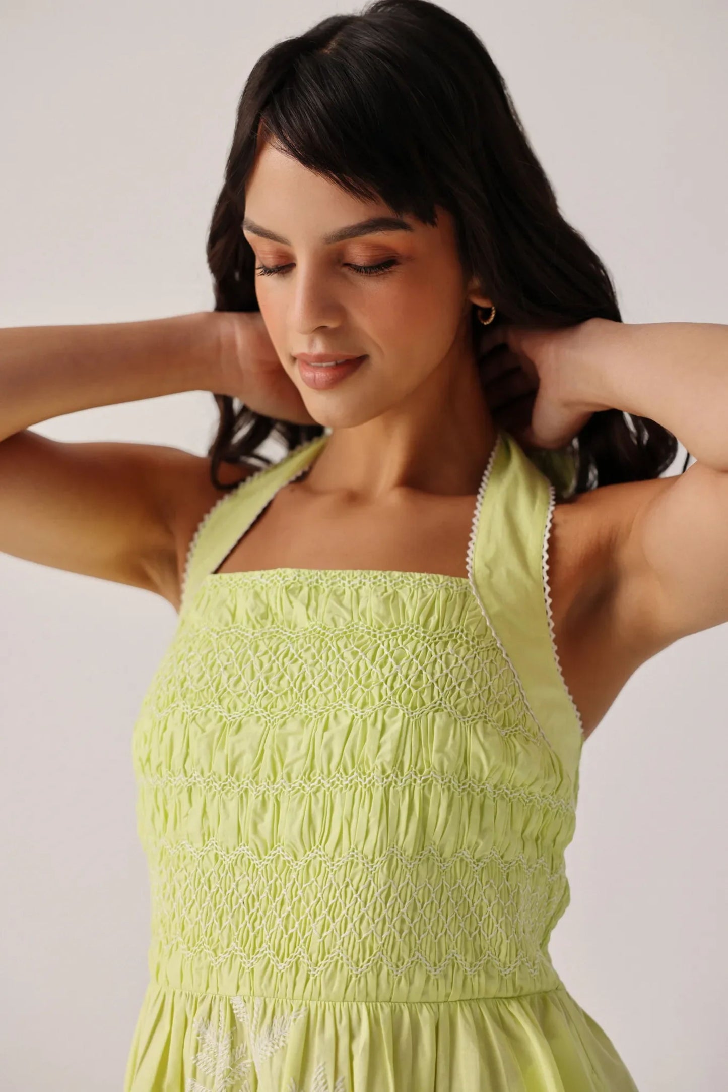 Hazel Midi - Lime