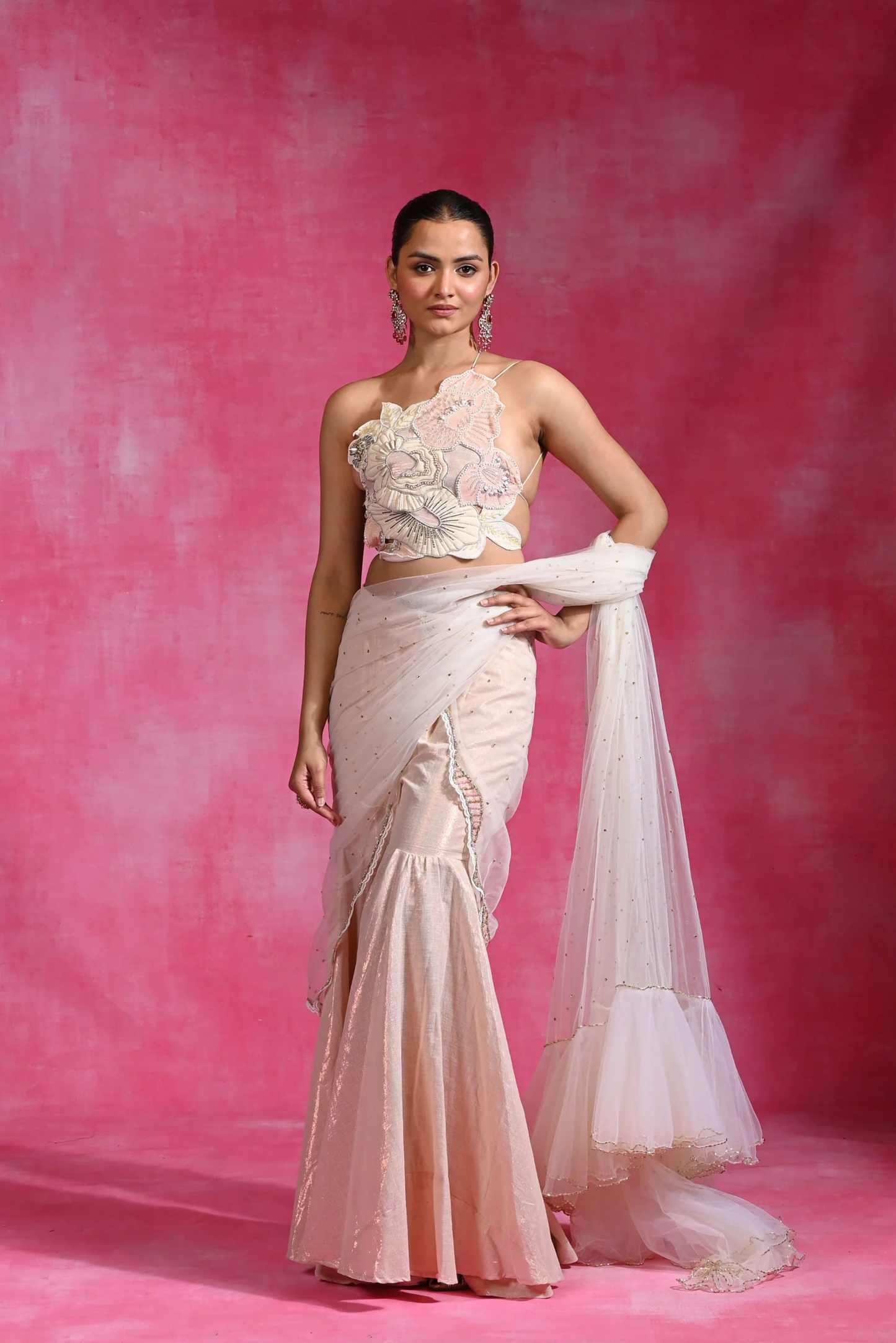 Ebony Haze Saree