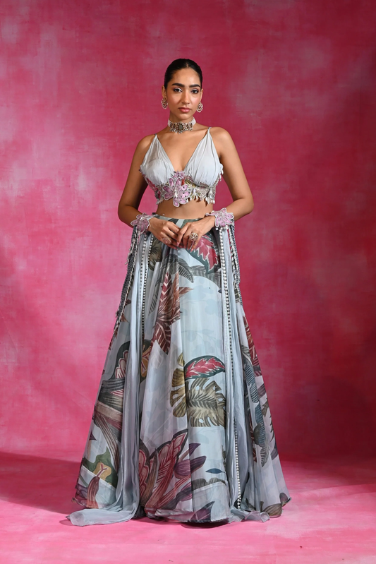 Icy woo Lehenga