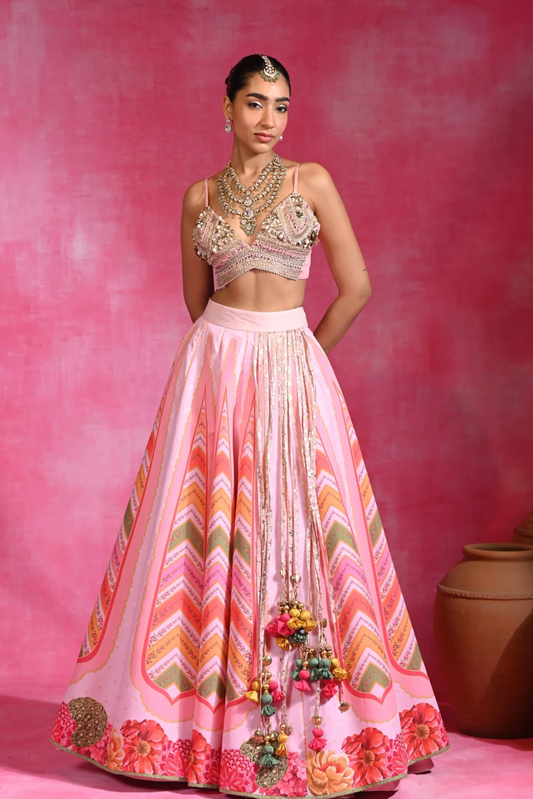 Mehar Tassel Lehenga