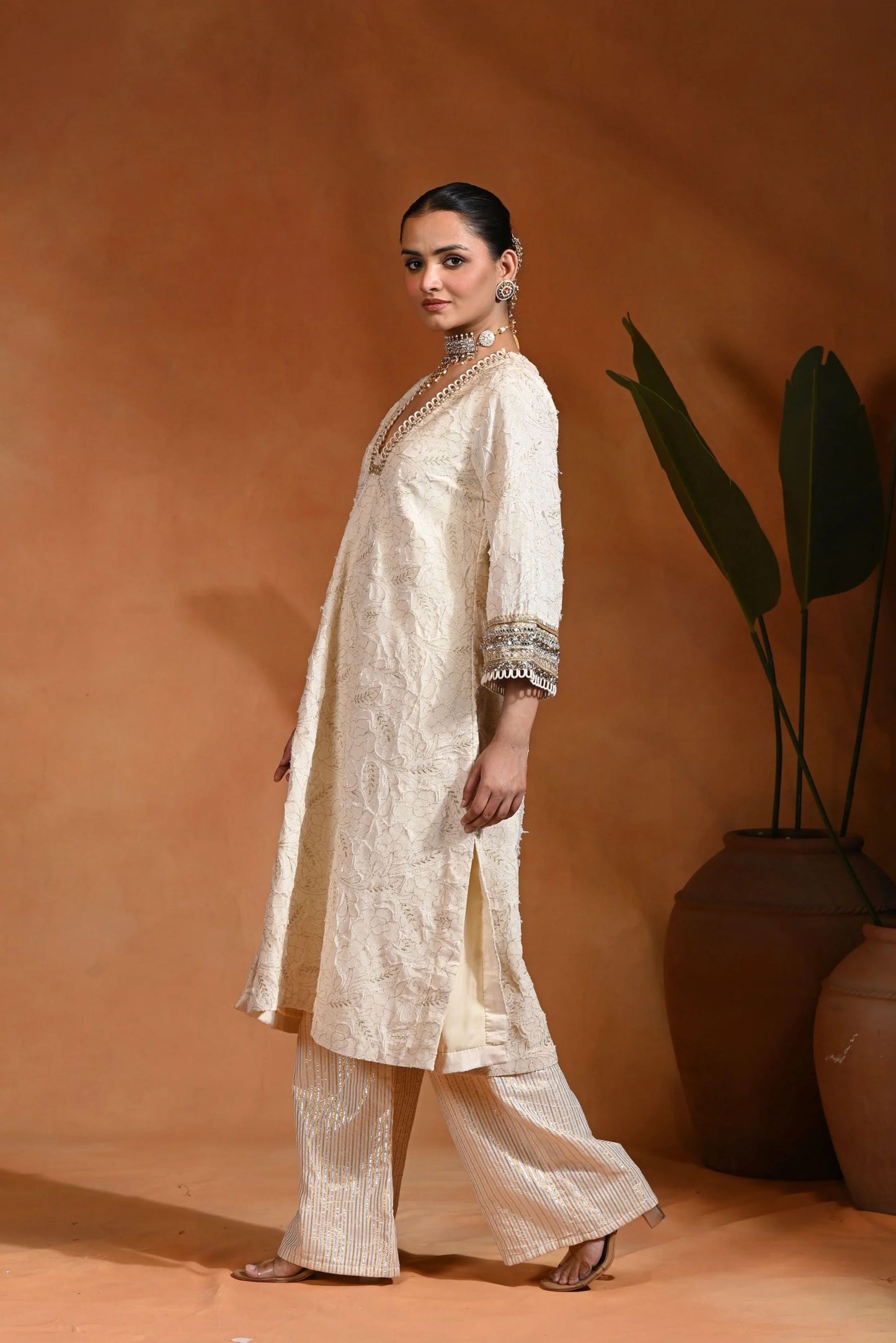Ivory Shubhra Set
