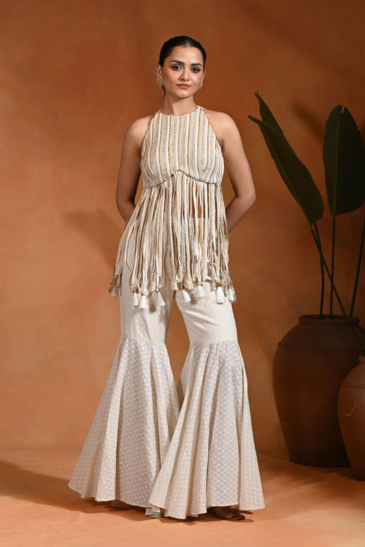 Ivory Chamcham set