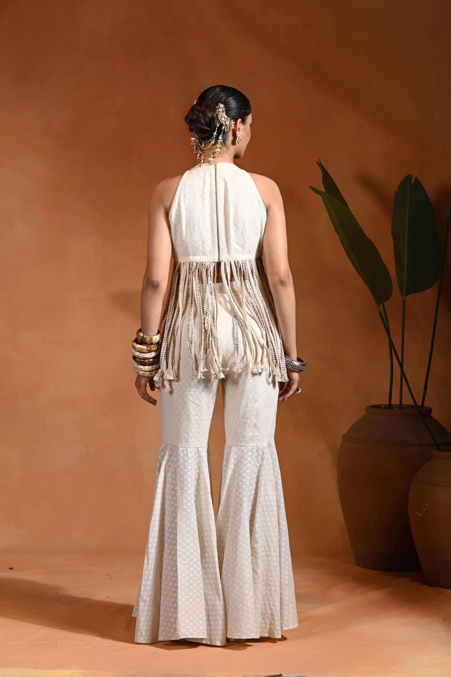 Ivory Chamcham set