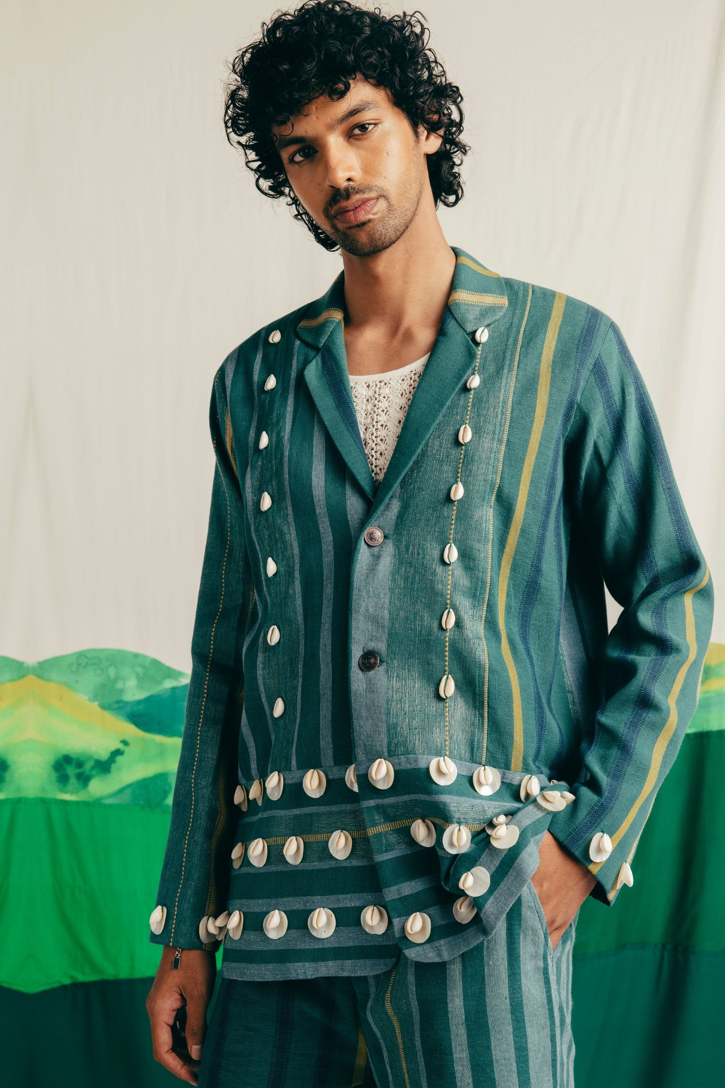 Leher Blazer