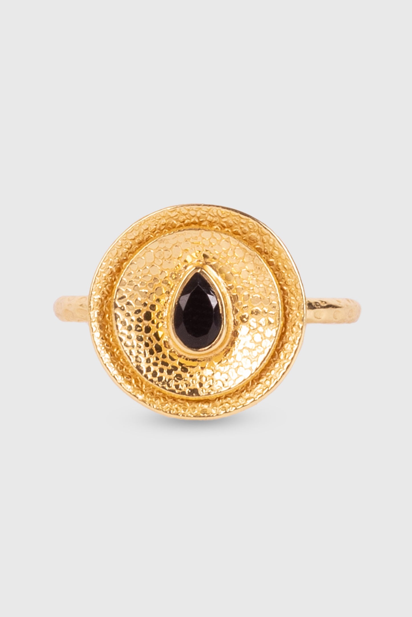 Cirkel Ring - Black Onyx