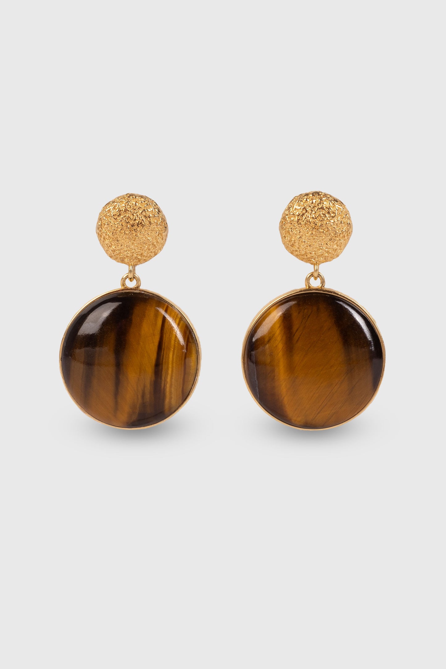 Enchant Earrings - Tigers Eye