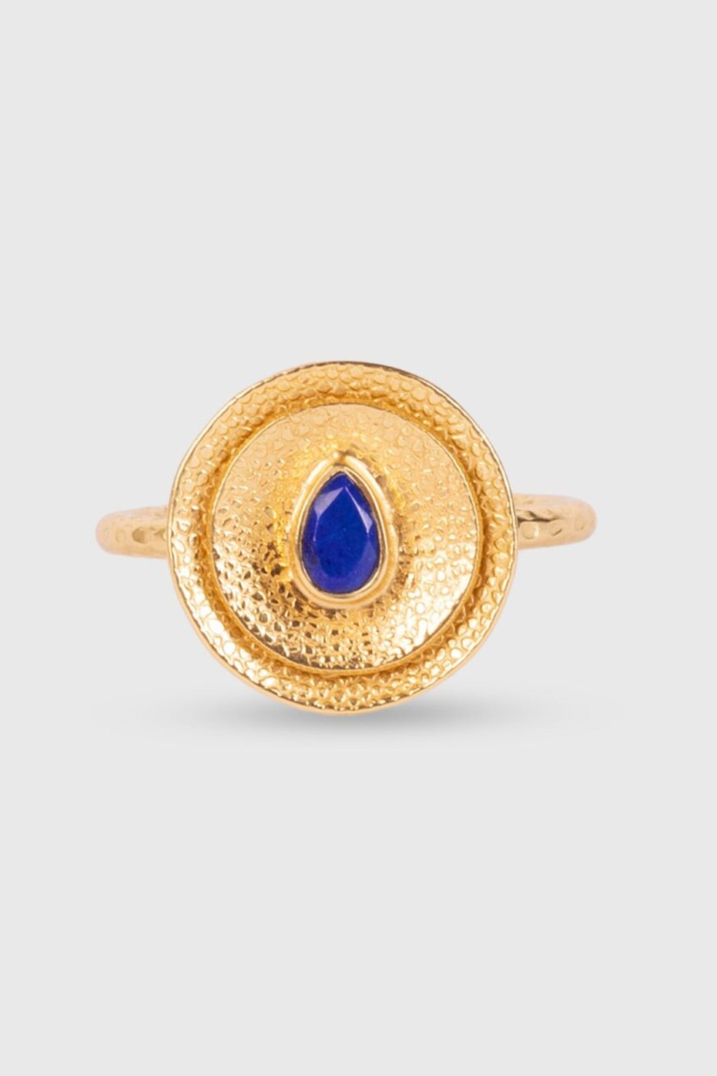 Cirkel Ring - Lapis Lazuli
