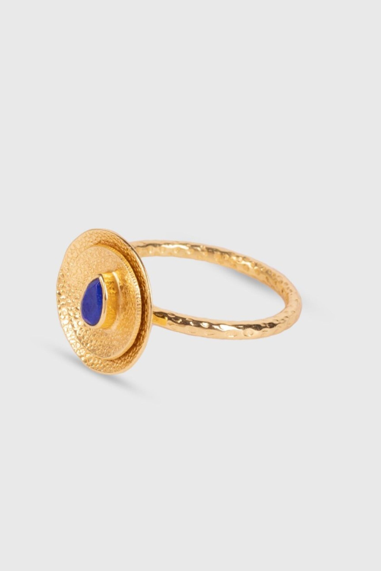 Cirkel Ring - Lapis Lazuli