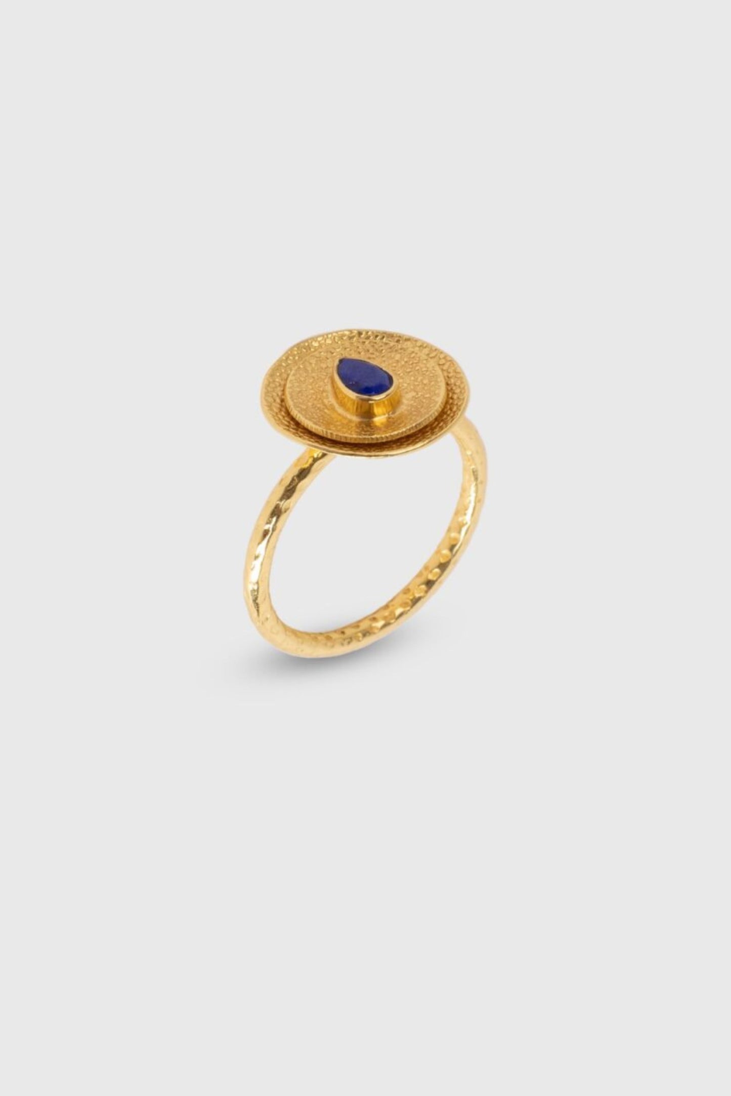 Cirkel Ring - Lapis Lazuli