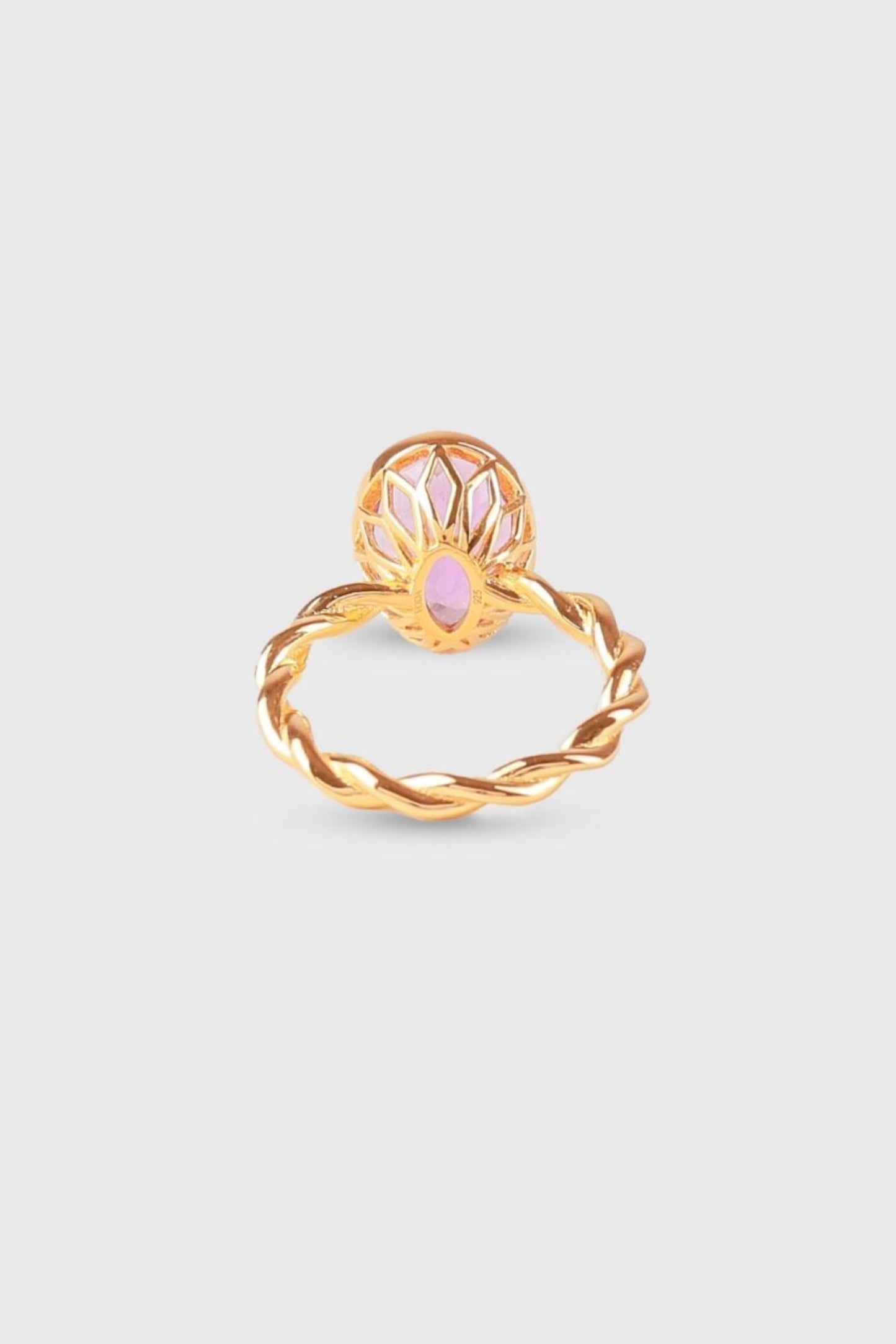 Mysteria Ring - Purple Amethyst