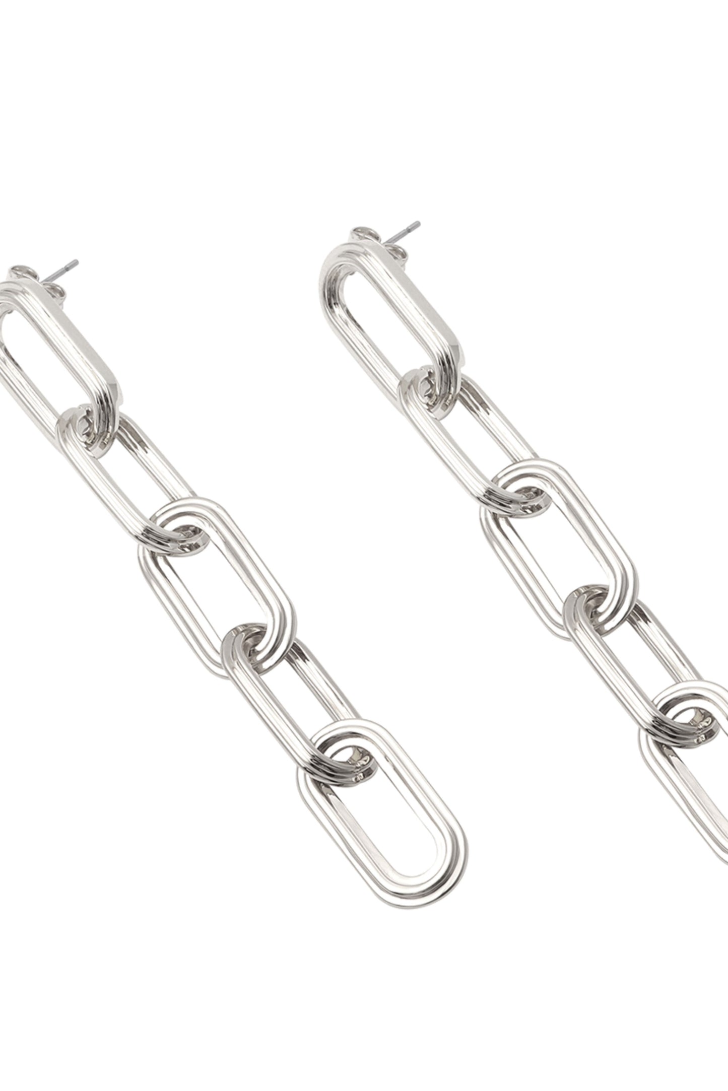 Chain Cascade Earrings (long)