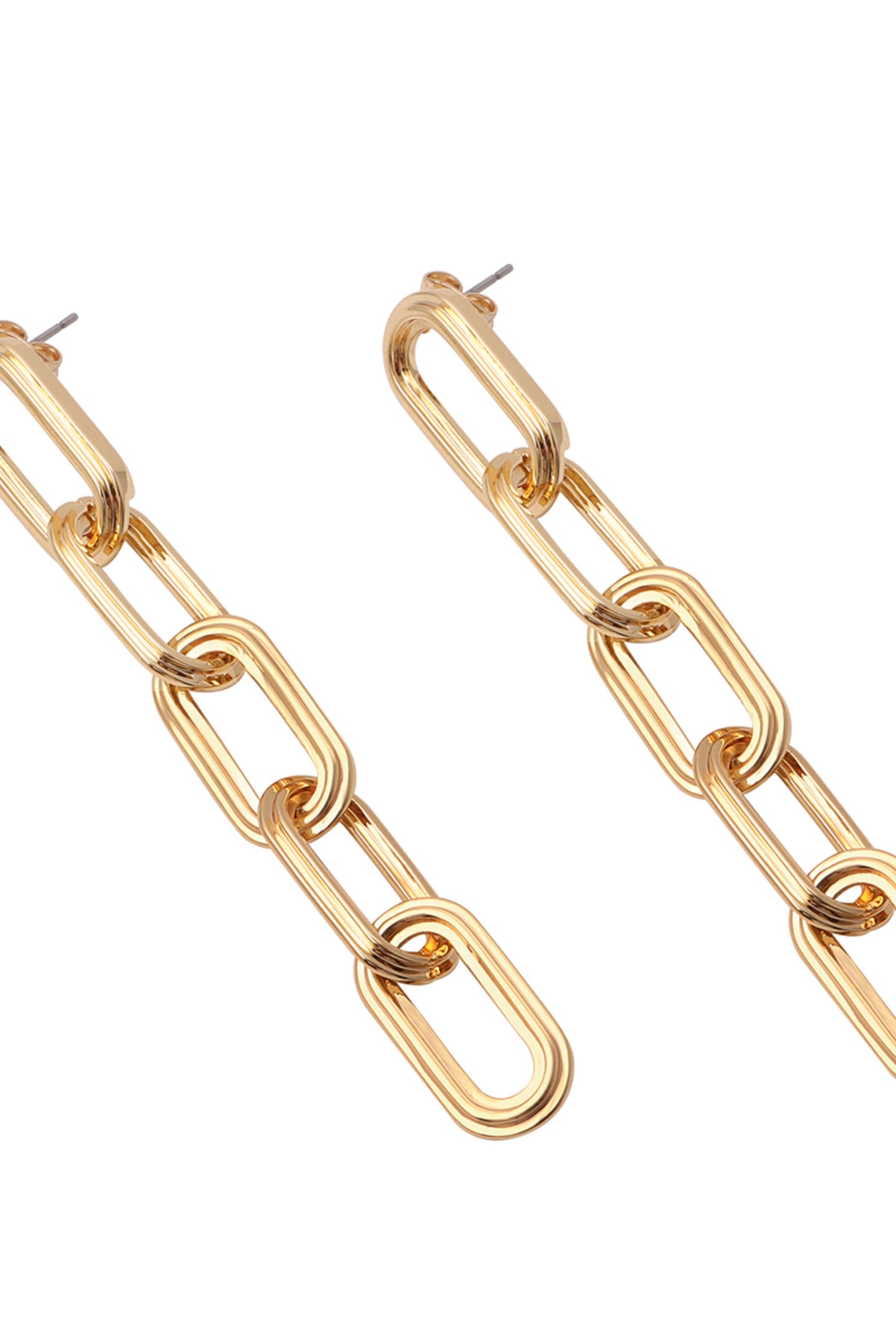 Chain Cascade Earrings (long)