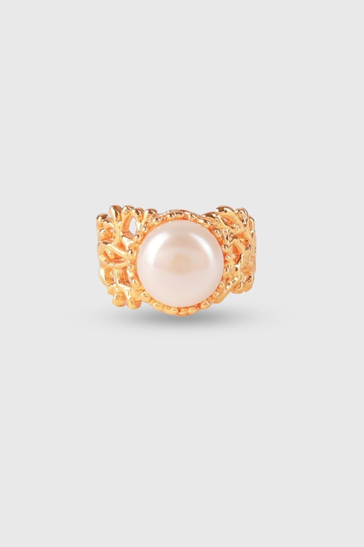 Perla Ring - White Pearl