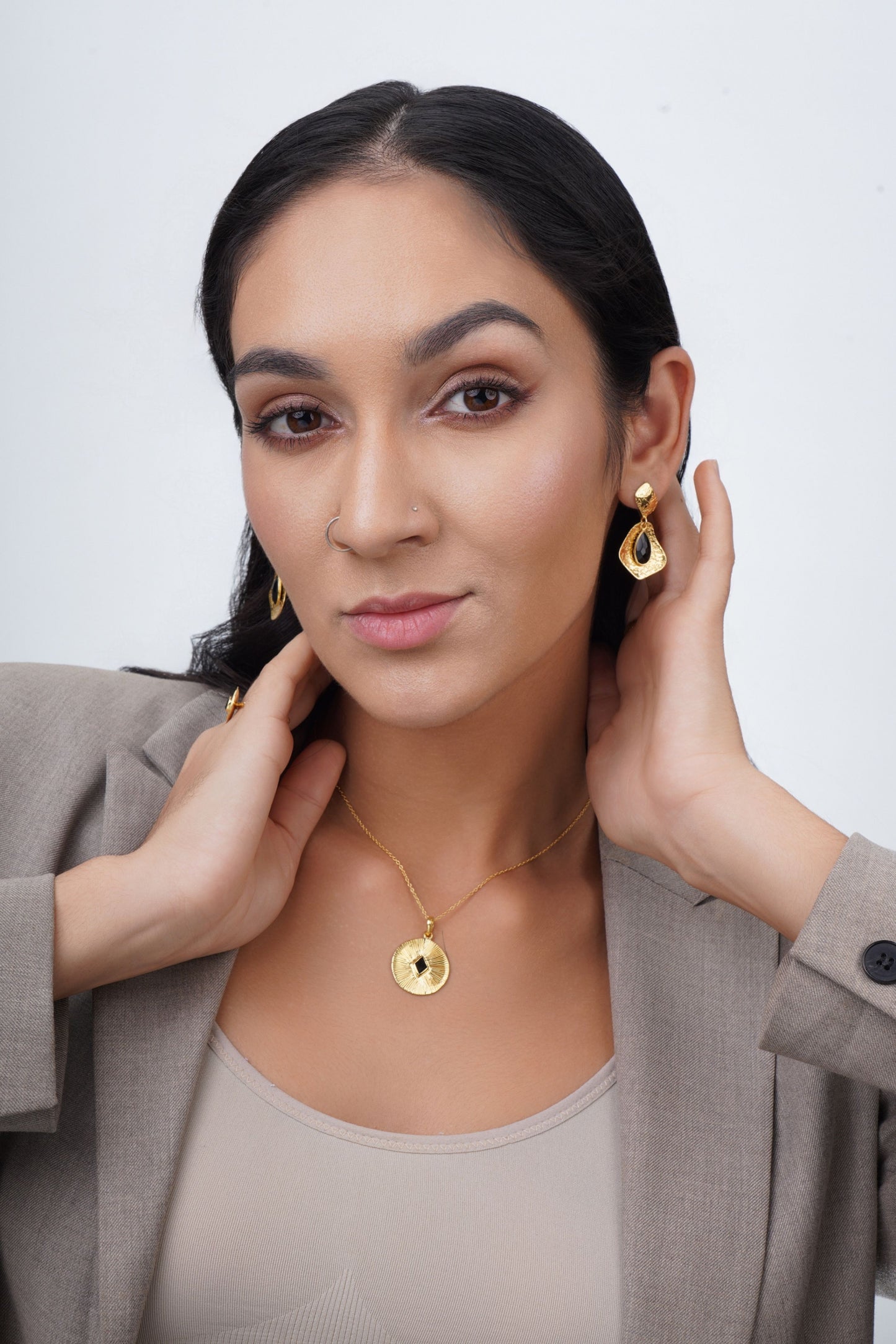 Euphoria Earrings - Black Onyx