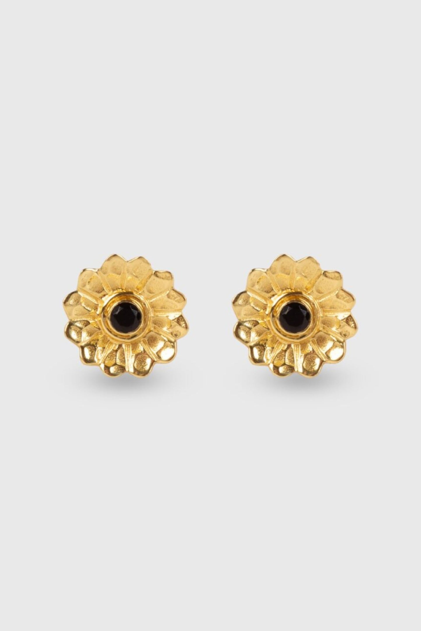 Bloom Earrings - Black Onyx