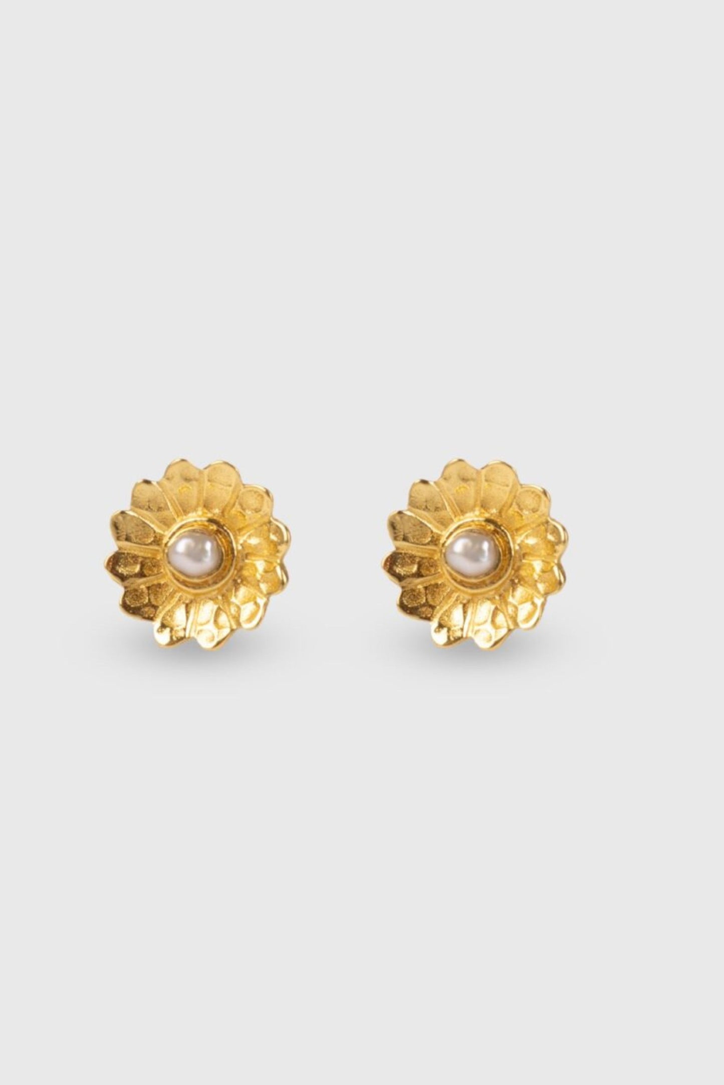 Bloom Earrings - Pearl