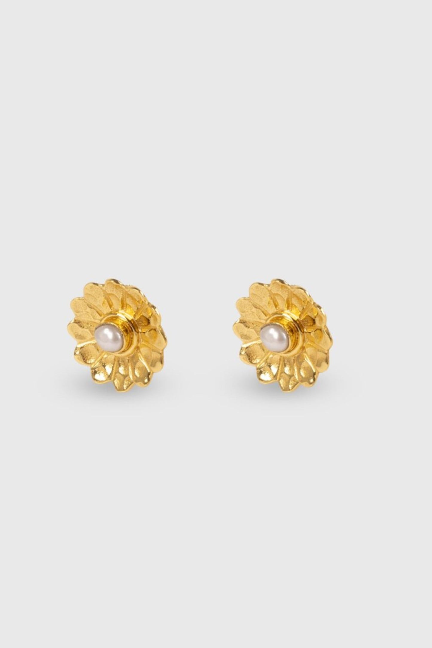 Bloom Earrings - Pearl