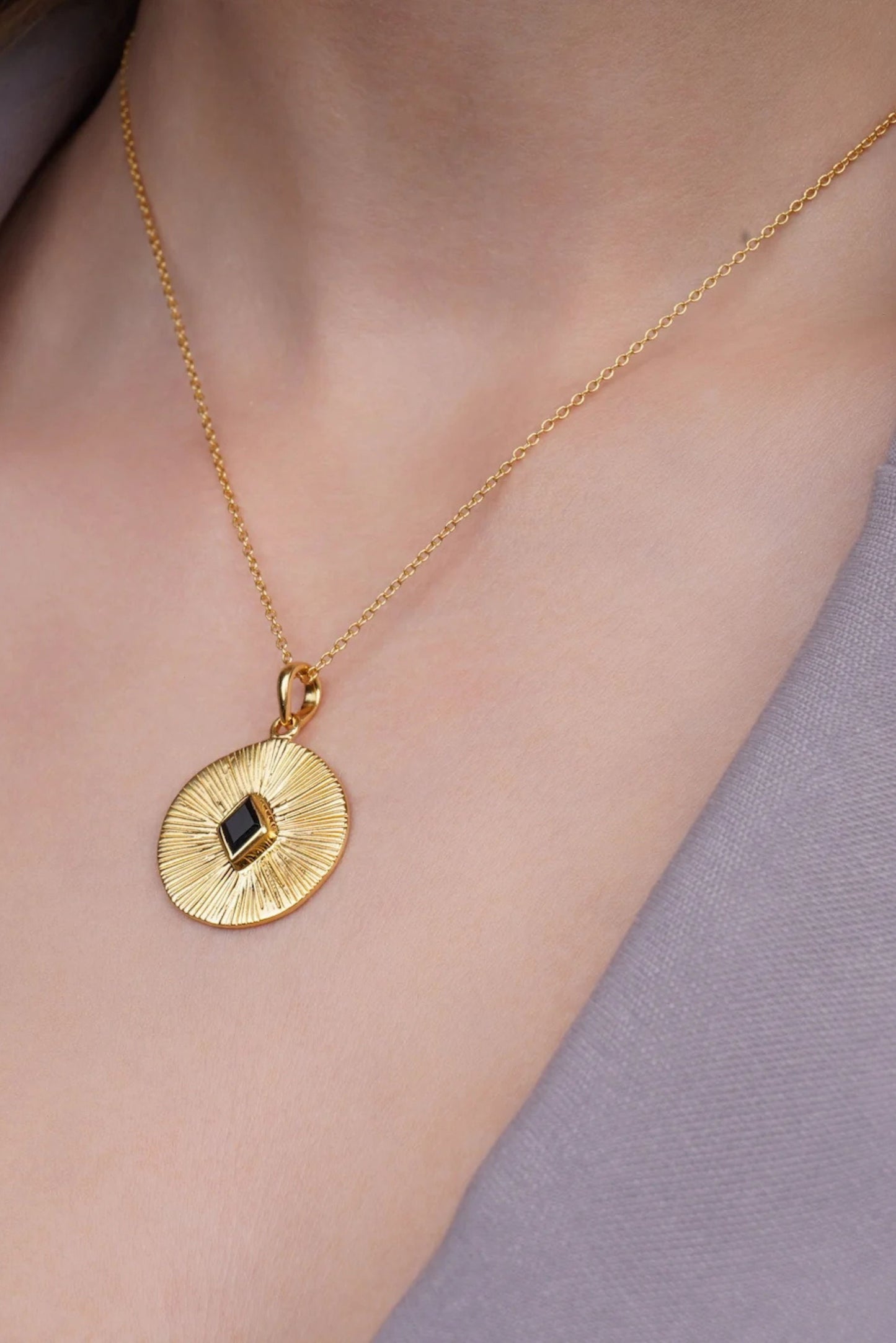 Radiance Necklace - Black Onyx