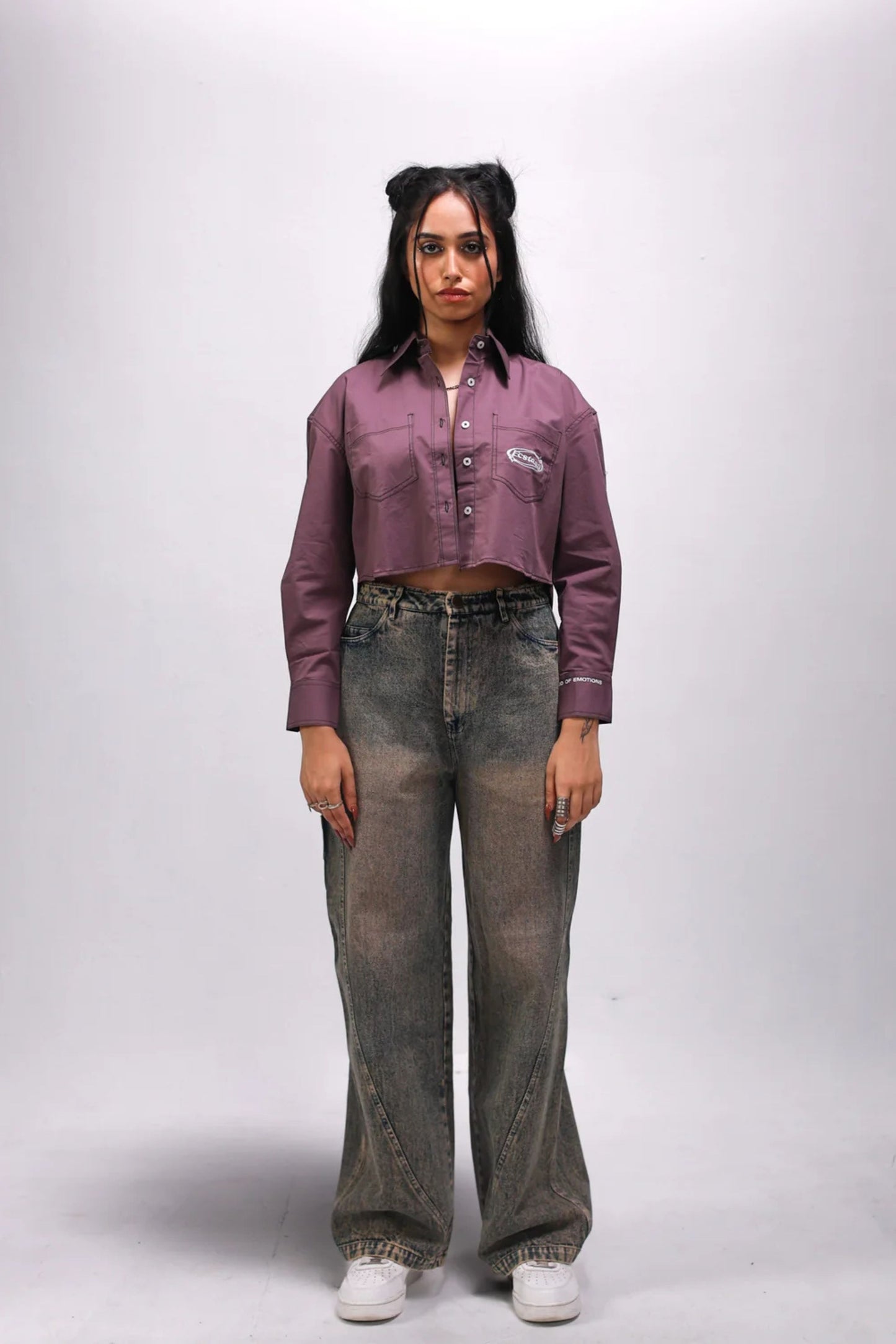 STARDUST WOMEN CROPPED SHIRT
