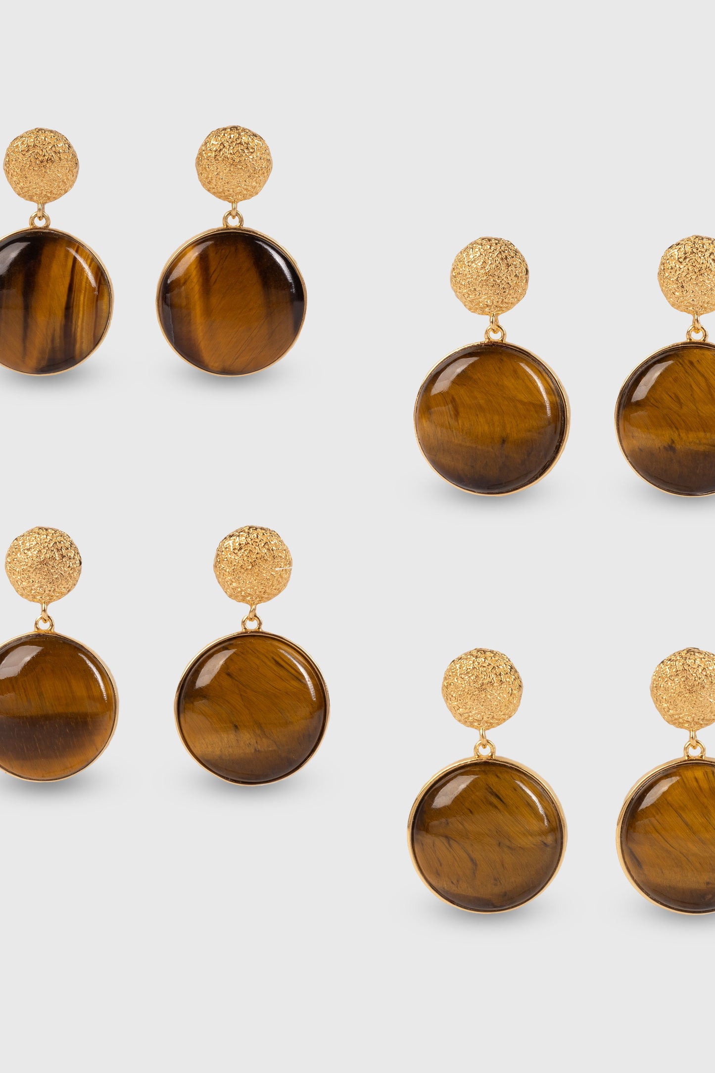 Enchant Earrings - Tigers Eye