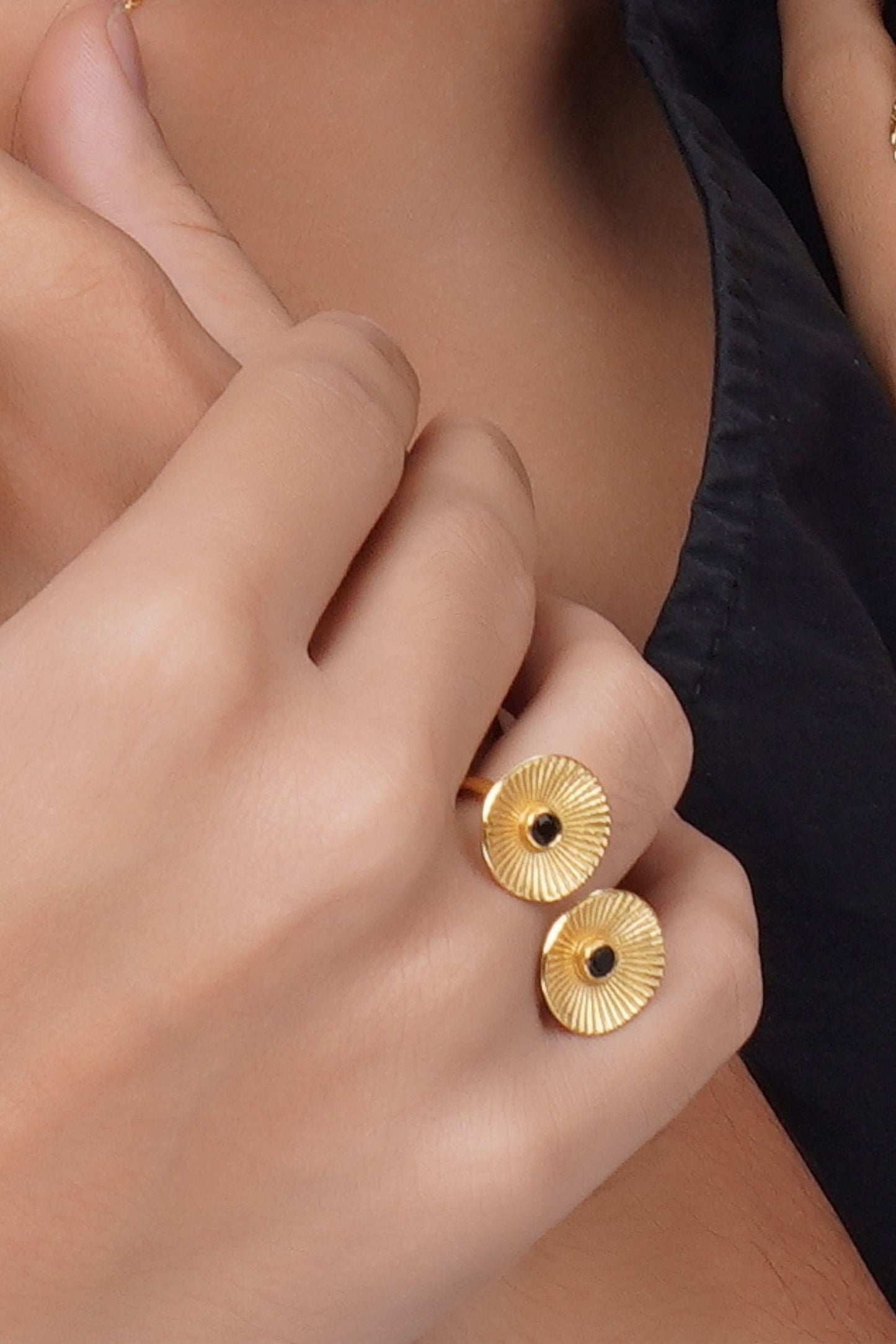 Celestial Ring - Black Onyx