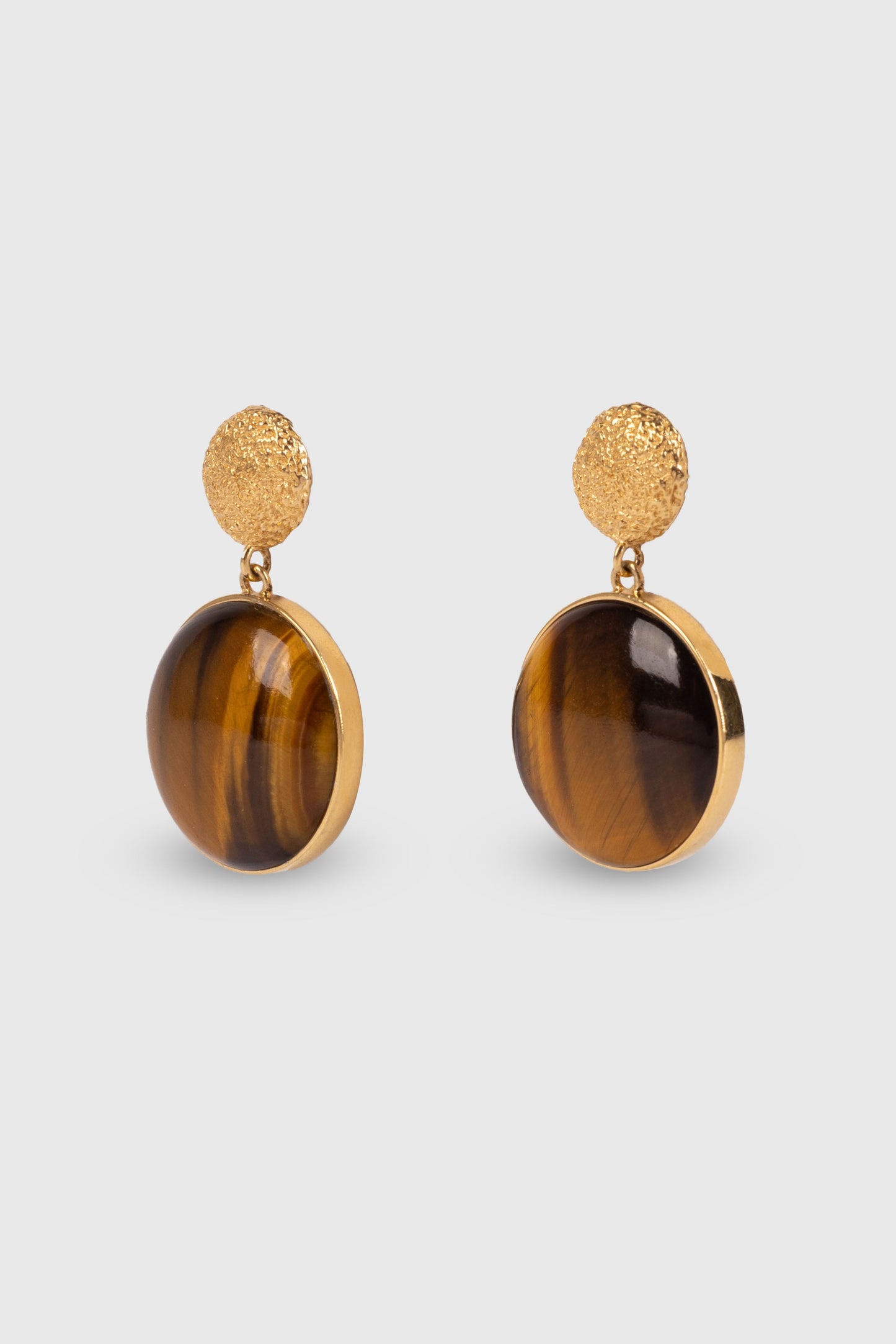 Enchant Earrings - Tigers Eye