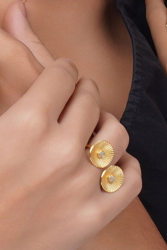 Celestial Ring - Green Aventurine