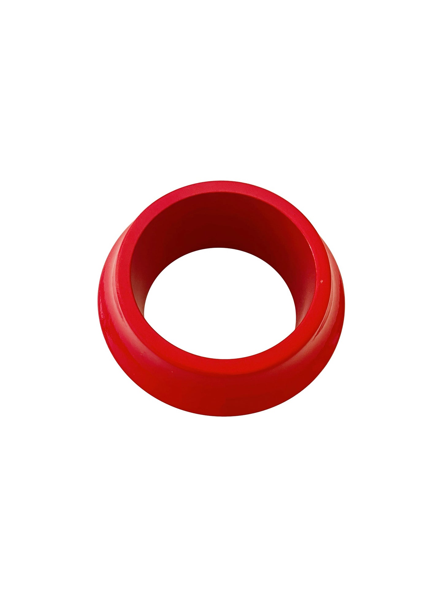 Red Broad Bangle