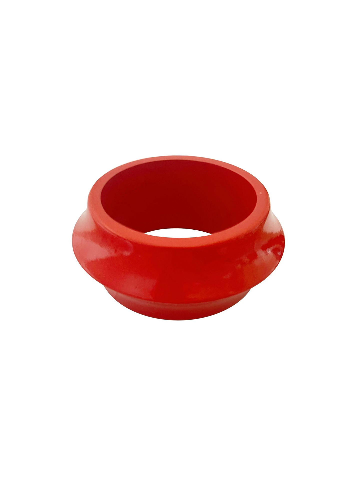 Red Broad Bangle