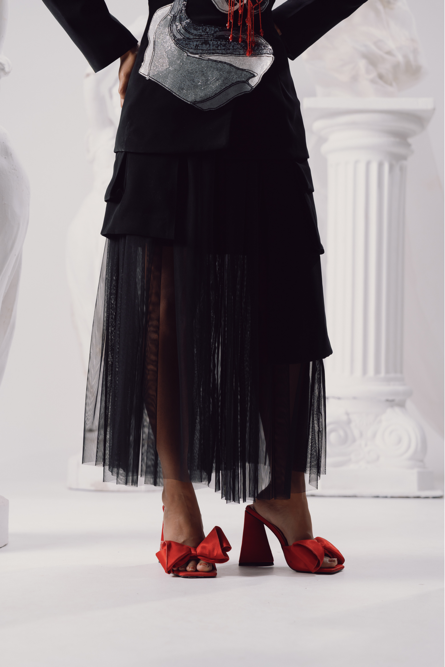 O'David Double Breasted blazer