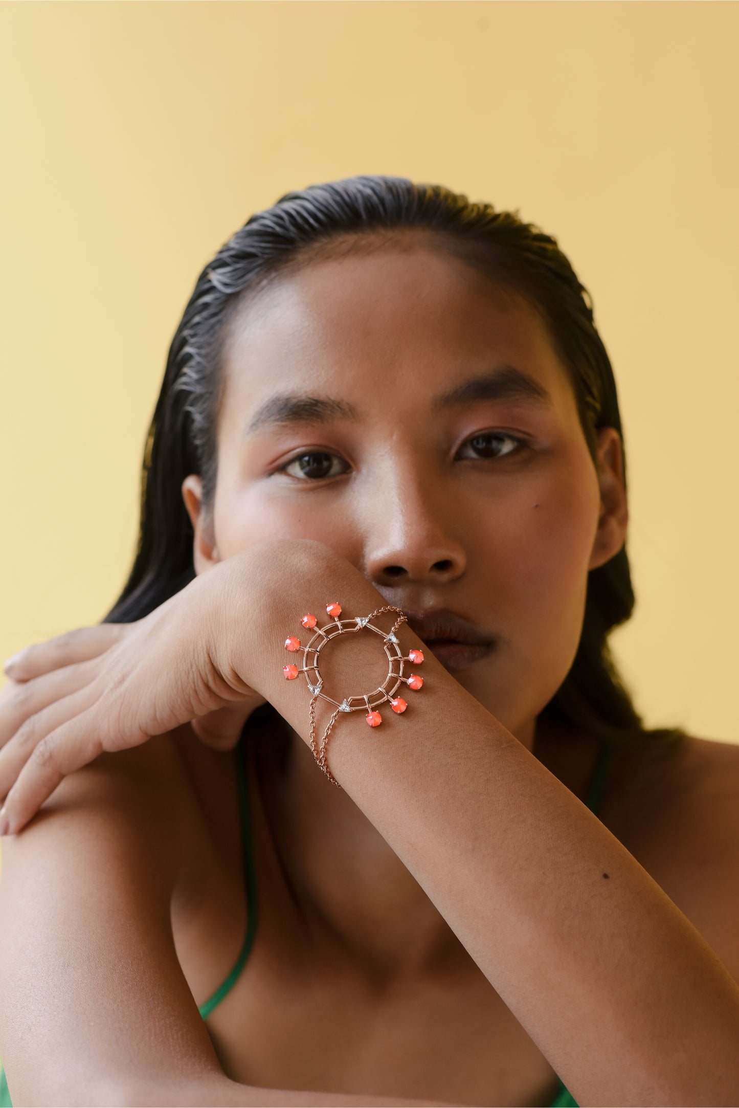 Colored Popsicles Bracelet - Orange