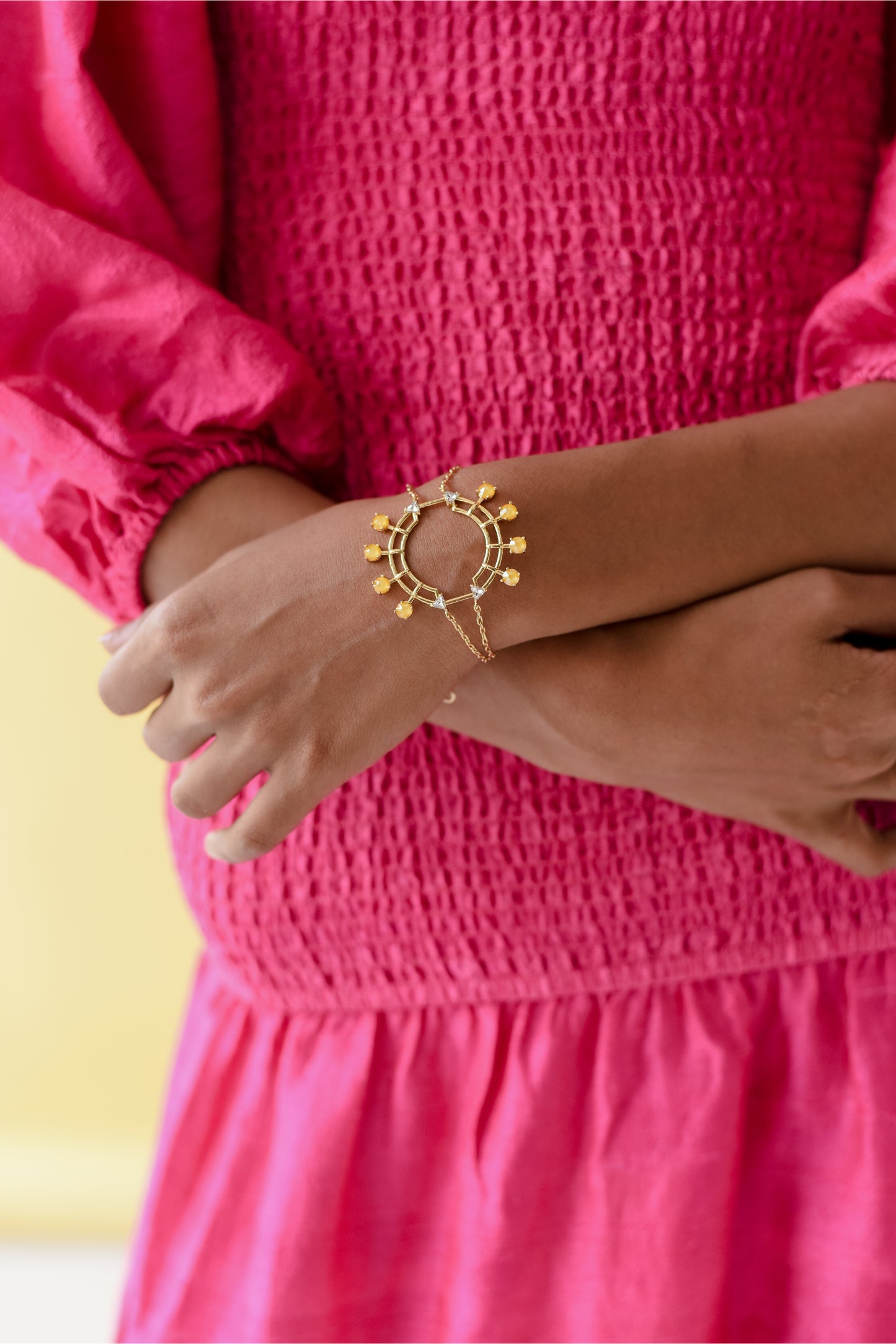 Colored Popsicles Bracelet - Yellow