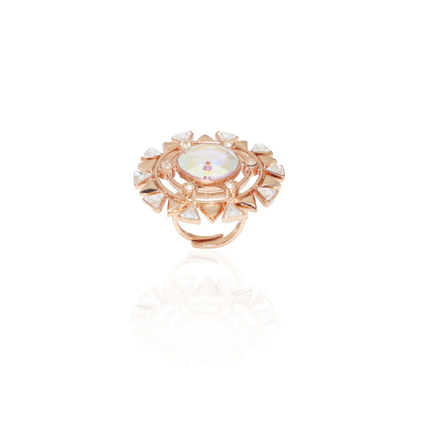 Setting Sun Ring - Rosegold