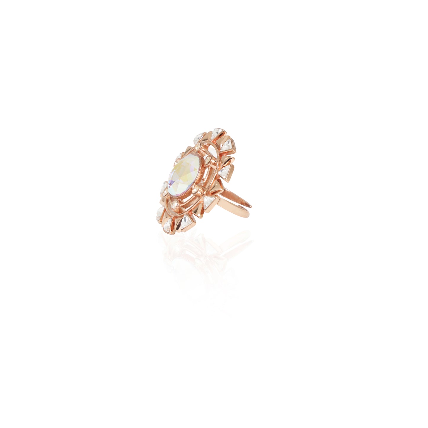 Setting Sun Ring - Rosegold