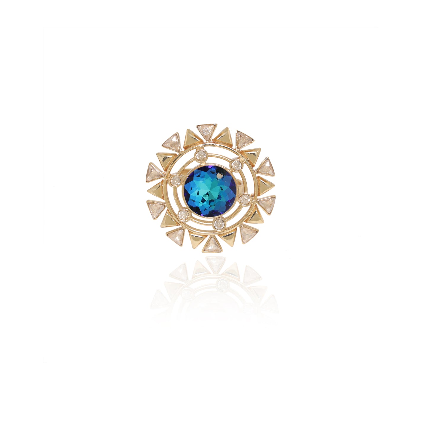 Setting Sun Ring - Blue