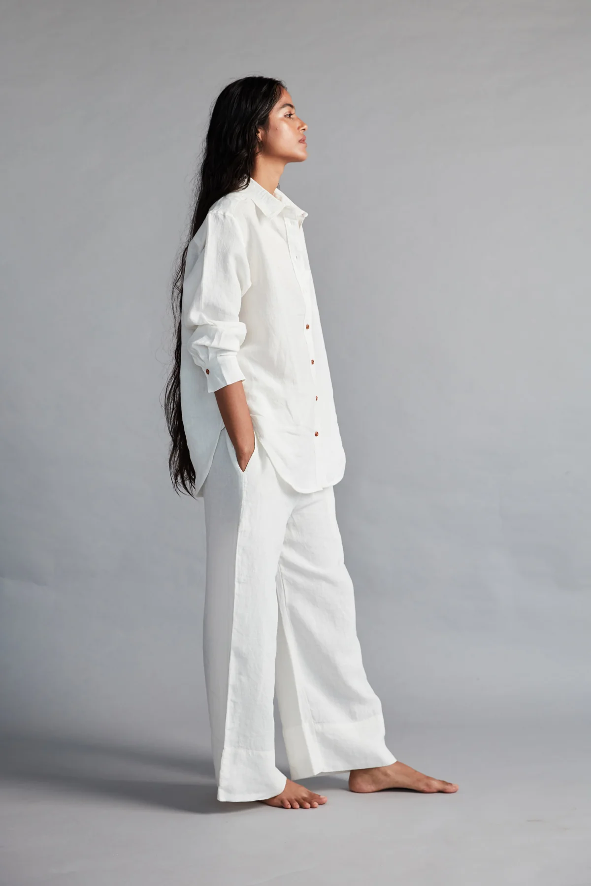 Taj Linen Oversized Shirt