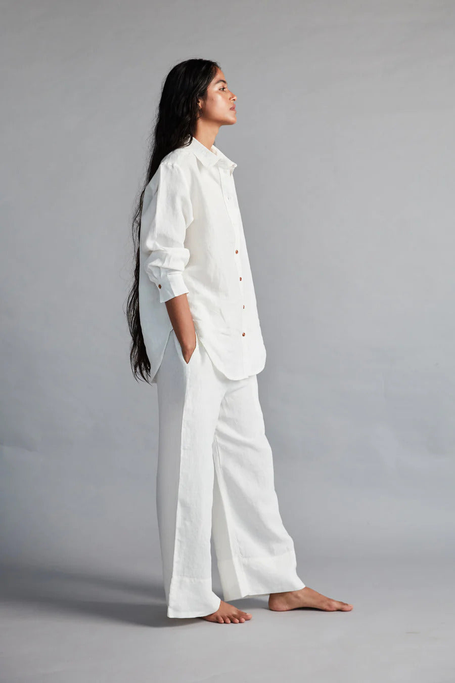 Taj Linen Pyjama Pants