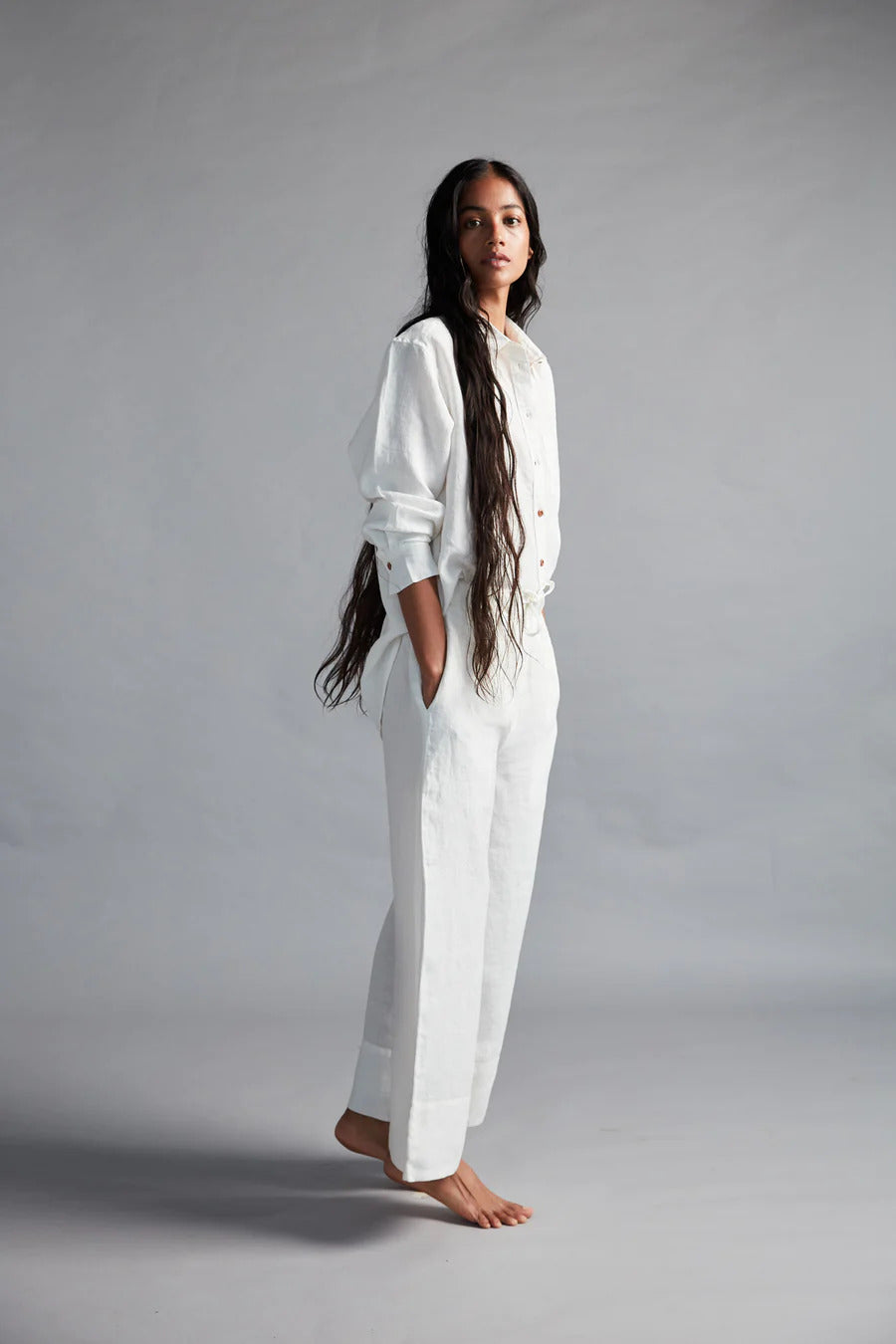 Taj Linen Pyjama Pants