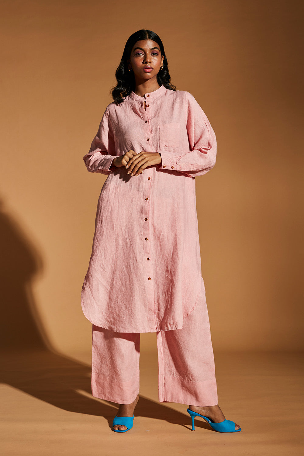 Candy Floss Linen Pyjama Pants