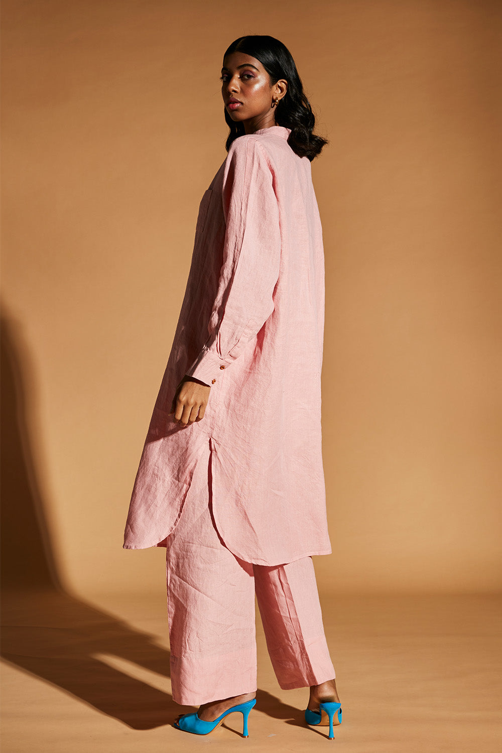 Candy Floss Linen Pyjama Pants