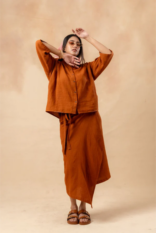 SHIRIN ORGANIC COTTON SKIRT