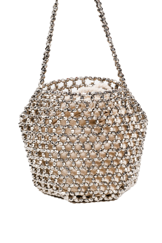 Whimsy evening beaded bag