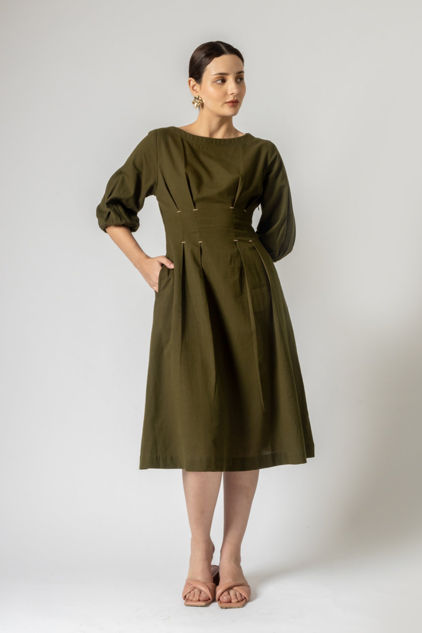 Celia Green Dress