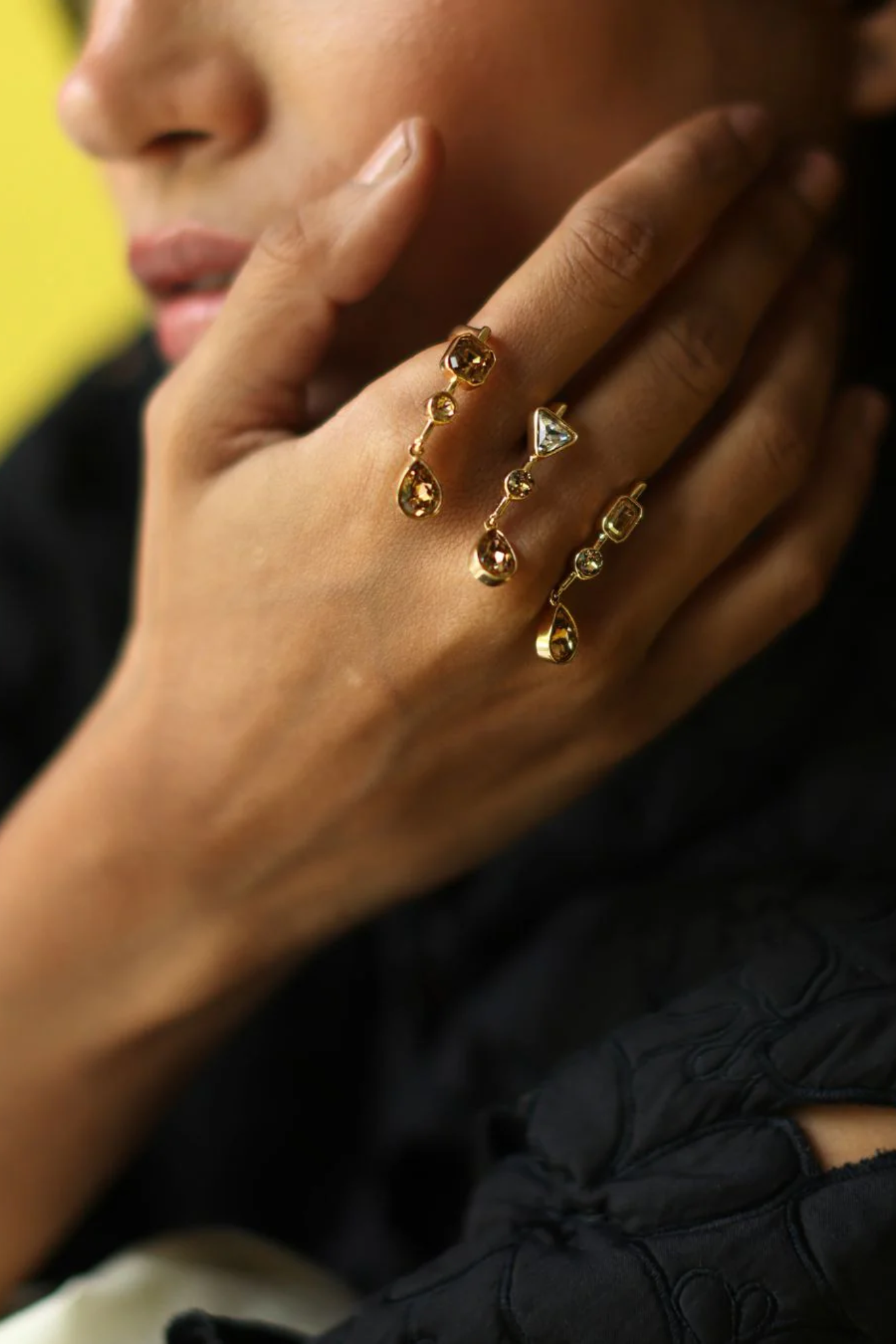 The Sculpture Ring - Golden