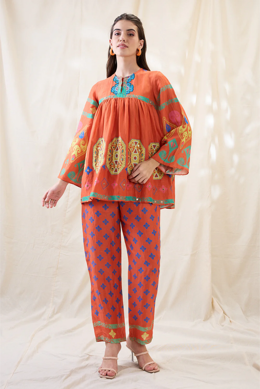 Kitchra Printed Co-ord Set