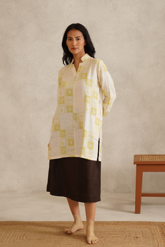 Resilience Kurta - Cream White
